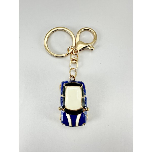 Araba Lacivert Anahtarlık