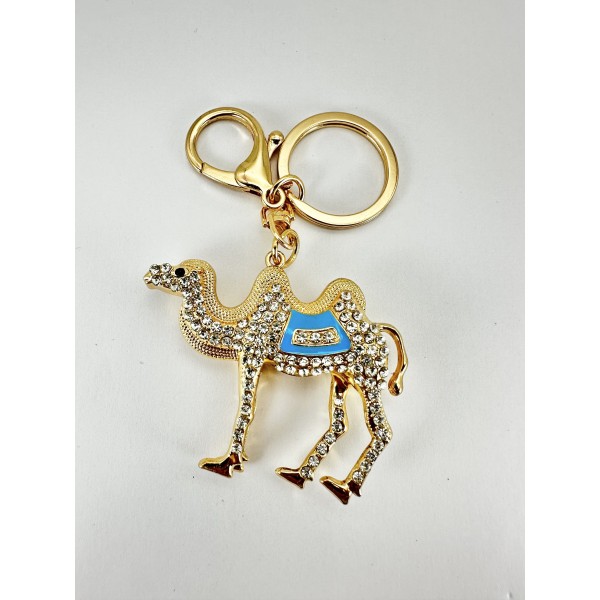 Deve Mavi Anahtarlık