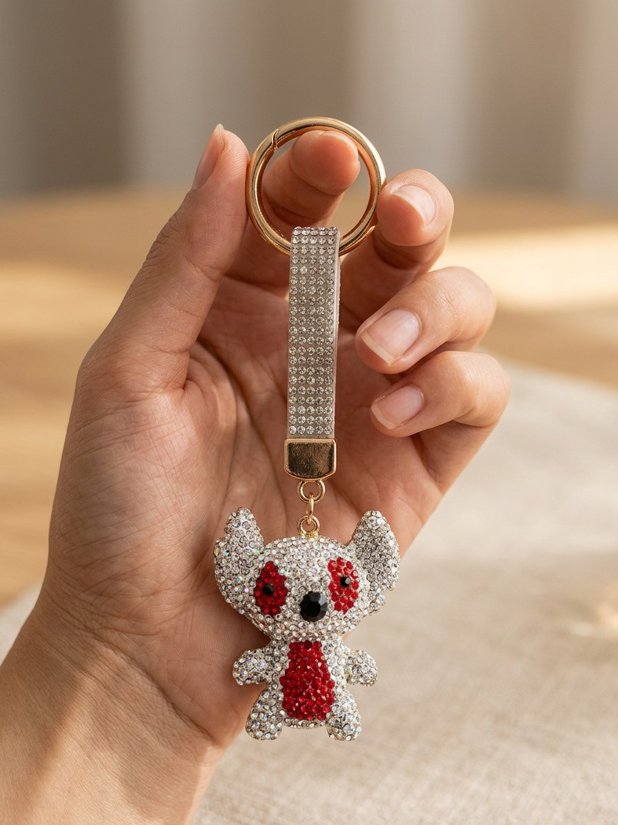Taş Askılı Koala Anahtarlık